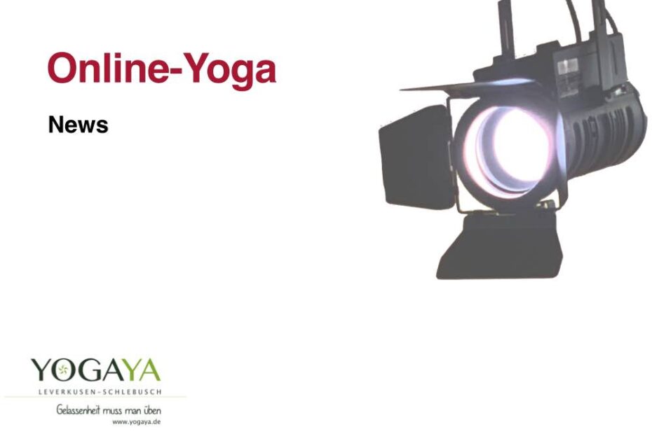 News zum Online Yoga bei YogaYa